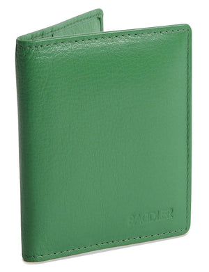 Compact Leather Card Wallet 